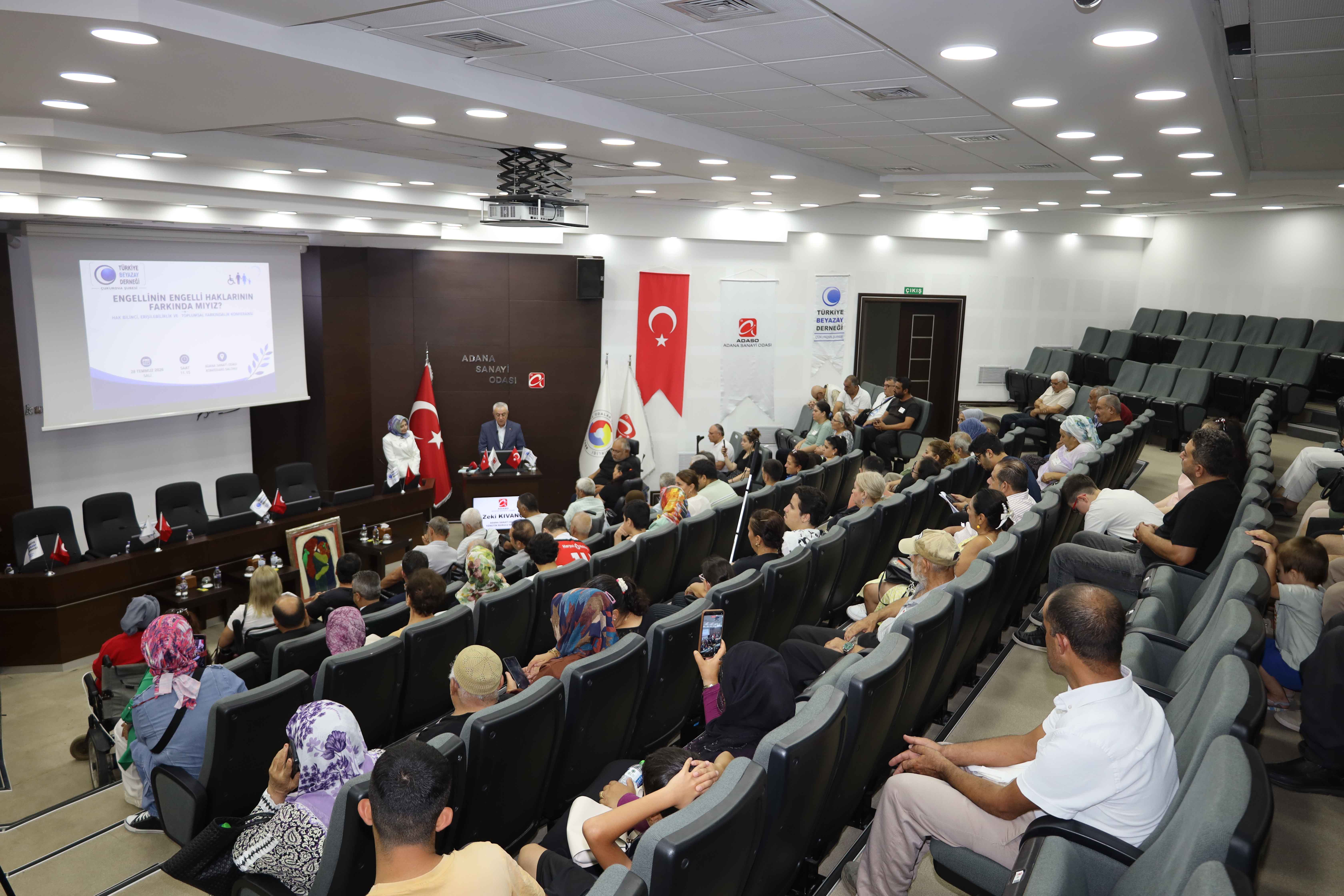 ADASO’DA ENGELLİ HAKLARI FARKINDALIK KONFERANSI DÜZENLENDİ